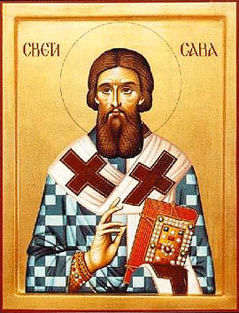 Святитель Савва архиепископ Сербский